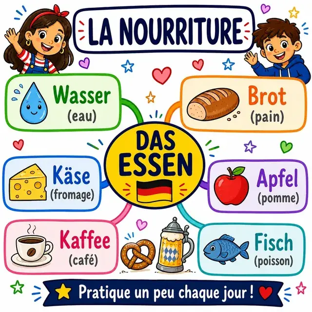 Carte mentale : Nourriture