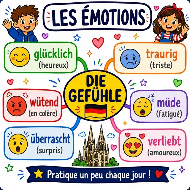Carte mentale : Émotions