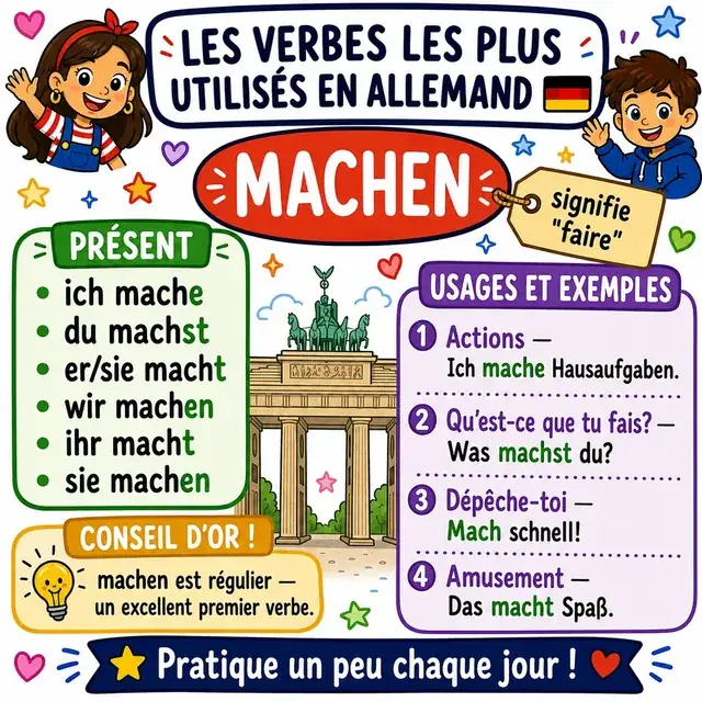 Carte mentale : verbe HABEN