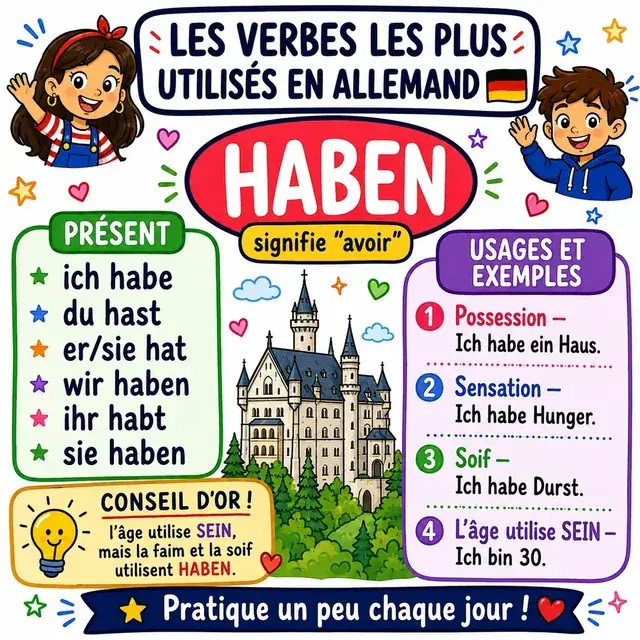 Carte mentale : verbe GEHEN